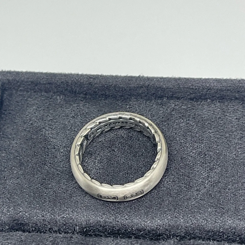 David Yurman Men’s Sterling Silver Ring